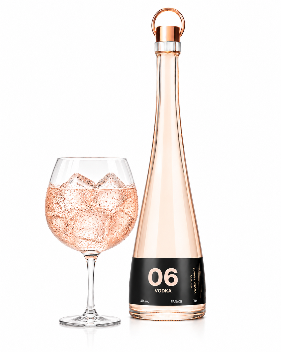 06 VODKA ROSE 37.5% 70CL
